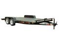 16FT TREATED LUMBER DECK AUTO TRAILER                         