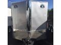 14ft Silver v-nose cargo trailer w/rear ramp door
