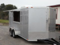 SILVER  7X16 TA CONCESSION TRAILER