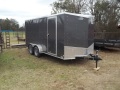 7 x 16 look enclosed trailer extra height 