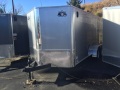 16ft v-nose cargo trailer with rear ramp gate