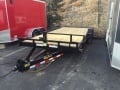 20ft equipment trailer w/Mega Ramps