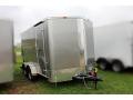 White v-nose 12ft enclosed cargo with 2-3500lb axles