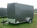 CHARCOAL 10FT ENCLOSED CARGO TRAILER