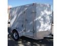 Cargo 8ft with Double Rear Doors, White
