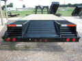 25ft Flatbed Gooseneck with Triple 7,000lb