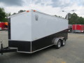 16FT V-Nose Motorcycle Trailer w/2-3500lb Axles