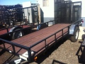 12FT Utility Trailer with Wood Deck