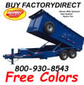 Purchase a 7 x 14 Dump Trailer 4 High Sides