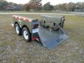 6 x 12 ground load hydraulic trailer HD 