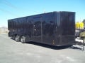 8 x 24 carhauler enclosed blackout cargo trailer 