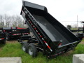 14ft  Dump Trailer w/Combo Gate and Ramps