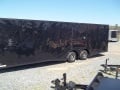 8 x 28 RR carhauler enclosed blackout cargo trailer 10k