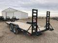 20FT JOBSITE TRAILER W/STAND UP RAMPS