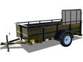 10ft SA Utility Trailer w/Tie Down Loops