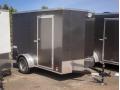 10ft S/A Enclosed Cargo Trailer-Charcoal