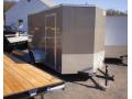 Pewter 12ft Single Axle Enclosed Cargo Trailer