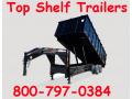 Industrial Dump Trailer 20 x4 Goose Neck