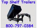 GN Dump Trailers 8x20x4 Industrial and commercial