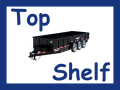 7x18 Triple Axle Pintle Hitch Dump Trailer