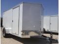 White Single 3500lb Axle 10ft  Enclosed Cargo Trailer