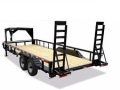 20ft GN Lowboy Equipment with Side Rails