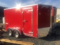Red 12ft T/A Cargo Trailer