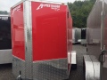 10ft Red SA Cargo Trailer