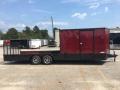 18ft Red Hybrid Trailer w/Blackout Package