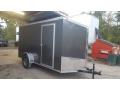 CHARCOAL 12FT ENCLOSED CARGO TRAILER
