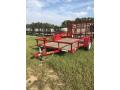 RED 10FT UTILITY TRAILER W/RAMP