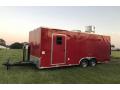 Red 20ft Finished Concession Trailer