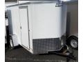 White V-Nose 10ft Cargo Trailer