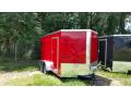 Red 12ft TA  Enclosed Trailer 