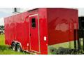  20 ft Red Concession Trailer w/Sink Package and Electric