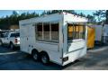 WHITE 2024 8.5X14 CONCESSION TRAILER