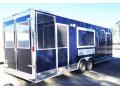 26ft Bumper Pull BBQ Trailer Blue with A/C