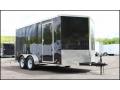 14ft Enclosed Trailer-Black Vee with 3500lb Axles