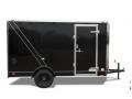 10ft Single Axle Enclosed Cargo - Black