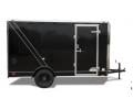 10ft Single Axle Enclosed Cargo - Black