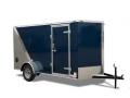 10ft S/A Enclosed Cargo Trailer - BLACK/GREY