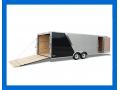 20ft TA CAR HAULER TWO TONE- GREY AND SILVER