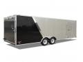  Car / Racing Trailer-Two Tone White and Black 24ft