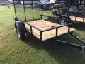  8ft  Utility Trailer w/Tie Downs and LED Lighting