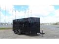  Covered Wagon Trailers 7x14 Blackout ramp door Enclosed Cargo Trailer