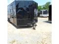 Covered Wagon Trailers 8.5x20 Bk Black out ramp door Enclosed Cargo