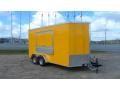 7x14 Vending Enclosed Cargo trailer Concession Package 
