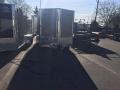 14ft Enclosed Pewter Trailer w/Rear Ramp Gate-T/A