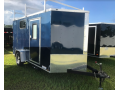 12ft SA Enclosed Cargo Trailer-Indigo Blue