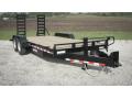 18ft Equipment Trailer w/ Stand up Ramps